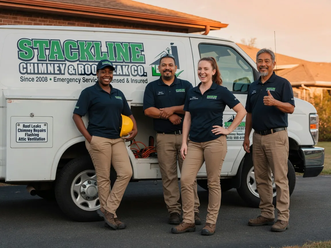Chimney flashing repair company in Sonoma, CA